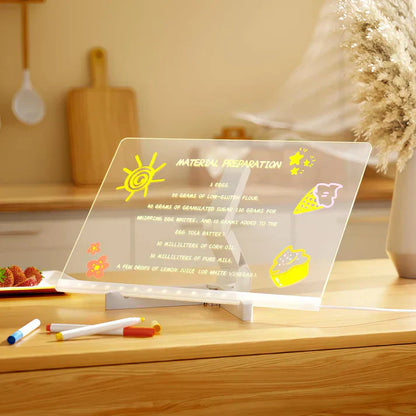 IllumiSchrijf LED Tekenbord – Herbruikbaar Lichtbord voor Creatieve Geesten