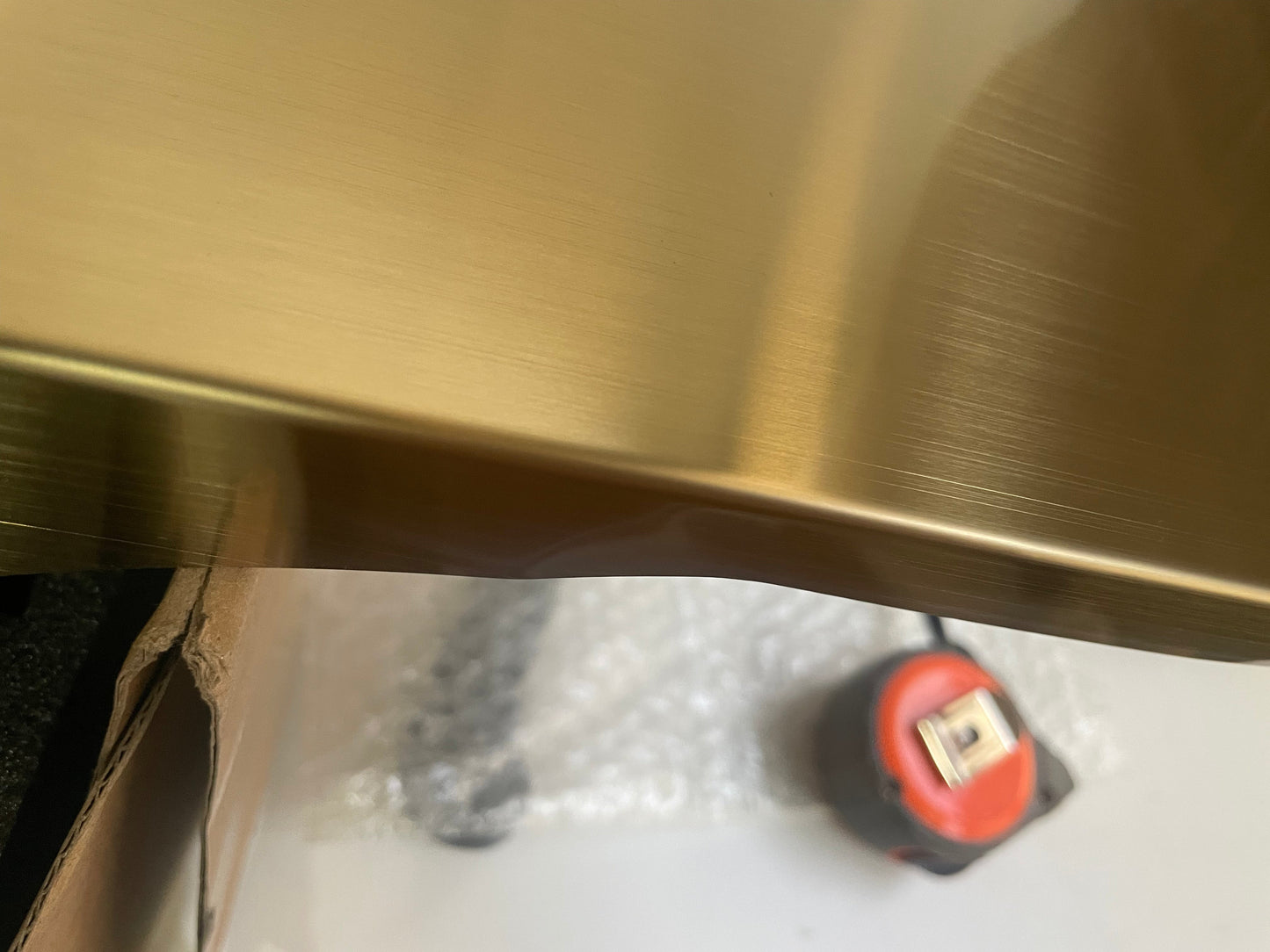 Luxe Douchepaneel Opbouwdouche VoordeelPaleis® Sanos LCD Goud brushed TK1