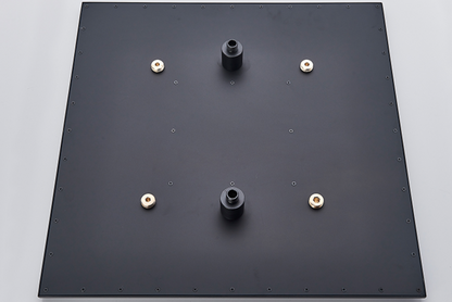VoordeelPaleis® SmartPulse LED Plafond Regendouche Plateau Alicante 60 cm vierkant mat zwart
