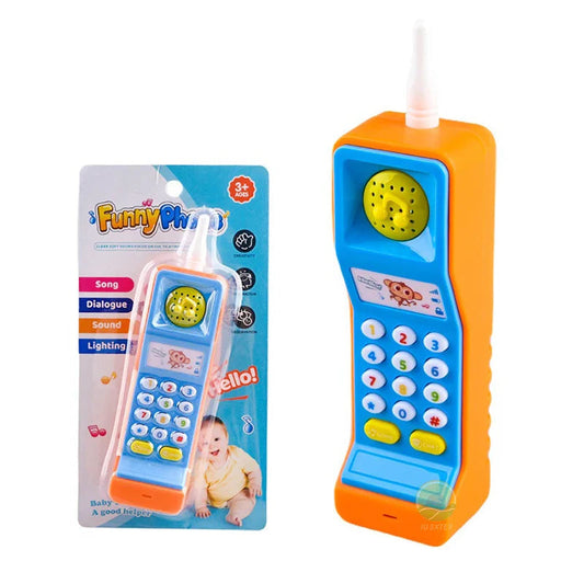 Interactieve Speeltelefoon – Muziek en Licht Ontdekken, Duurzaam en Kindvriendelijk