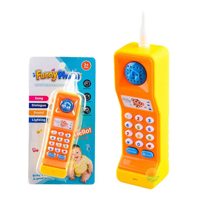 Interactieve Speeltelefoon – Muziek en Licht Ontdekken, Duurzaam en Kindvriendelijk