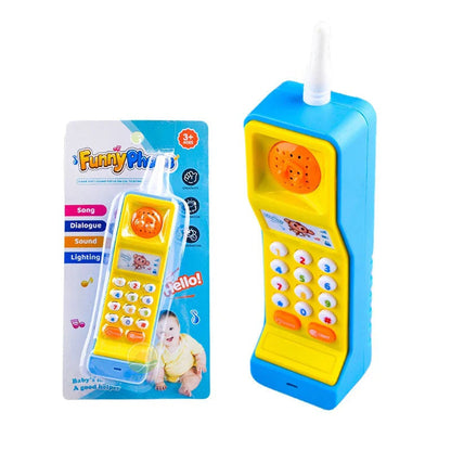 Interactieve Speeltelefoon – Muziek en Licht Ontdekken, Duurzaam en Kindvriendelijk
