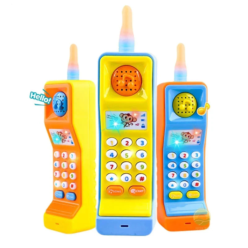 Interactieve Speeltelefoon – Muziek en Licht Ontdekken, Duurzaam en Kindvriendelijk