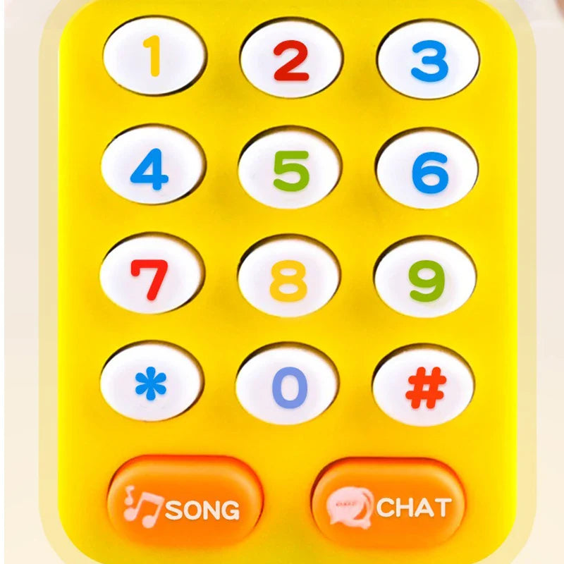 Interactieve Speeltelefoon – Muziek en Licht Ontdekken, Duurzaam en Kindvriendelijk