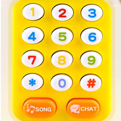 Interactieve Speeltelefoon – Muziek en Licht Ontdekken, Duurzaam en Kindvriendelijk