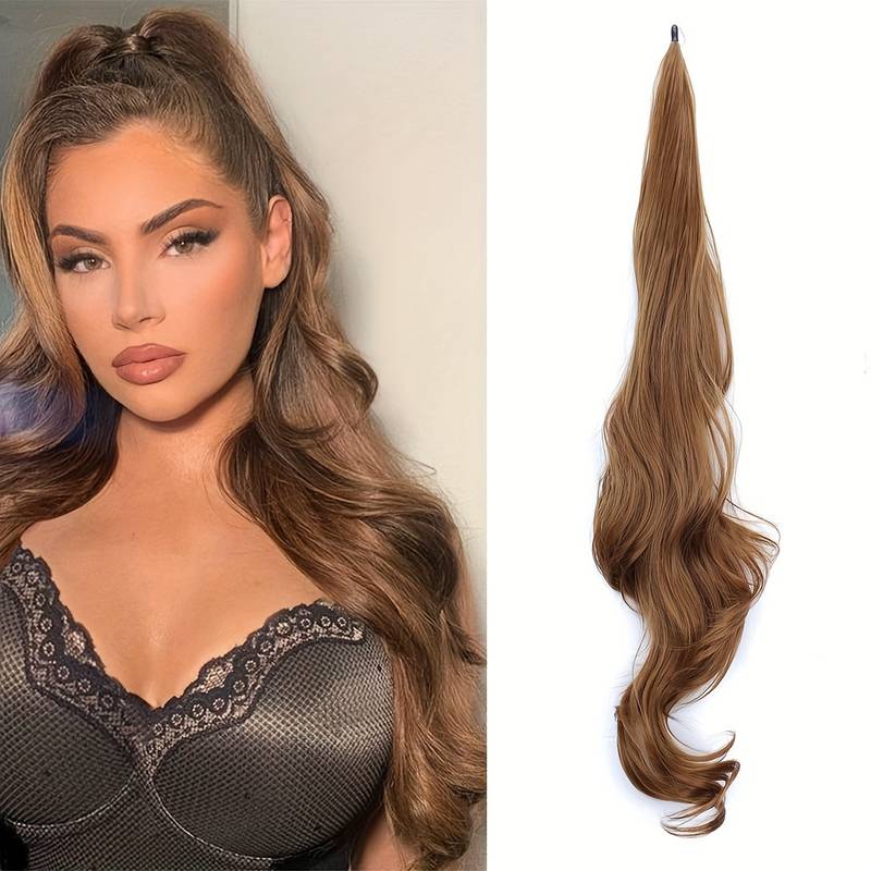 JLO Flexibele paardenstaart voor stralend lang haar, om deze zomer te schitteren!
