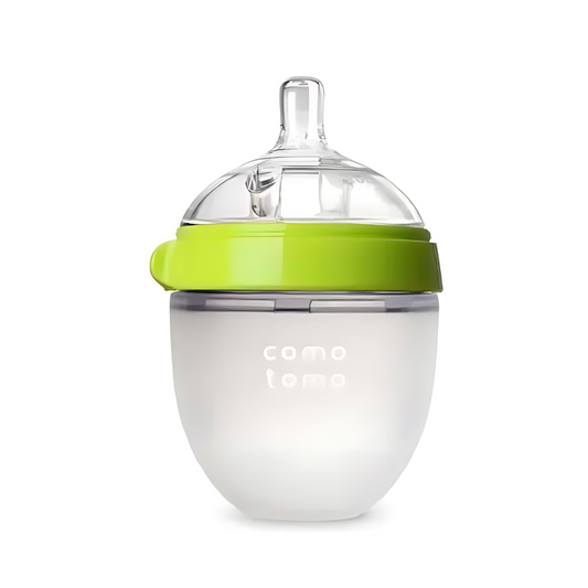 Babyfles – Zacht siliconen materiaal, Ergonomisch ontwerp, BPA-vrij – Veilig en comfortabel drinken