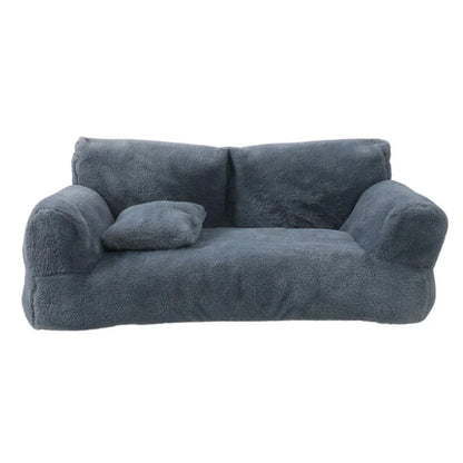 Kalmerende Pet Sofa – Orthopedisch Hondenbed met Verhoogde Randen en Machinewasbare Hoes voor Extra Comfort en Ondersteuning