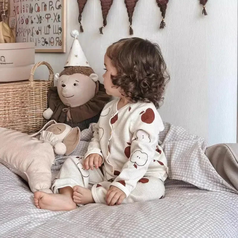 Kinder Pyjama – Ademend Katoen, Comfortabel Ontwerp – Ideaal voor Actieve Slaapjes