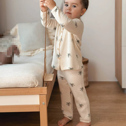 Kinder Pyjama – Ademend Katoen, Comfortabel Ontwerp – Ideaal voor Actieve Slaapjes