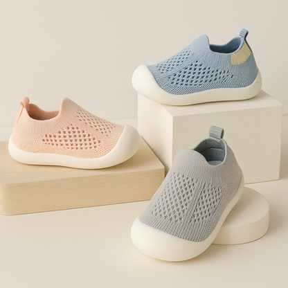 Kinderschoenen – Stevige Antislipzool, Ademend Textiel – Perfect voor Actieve Kinderen