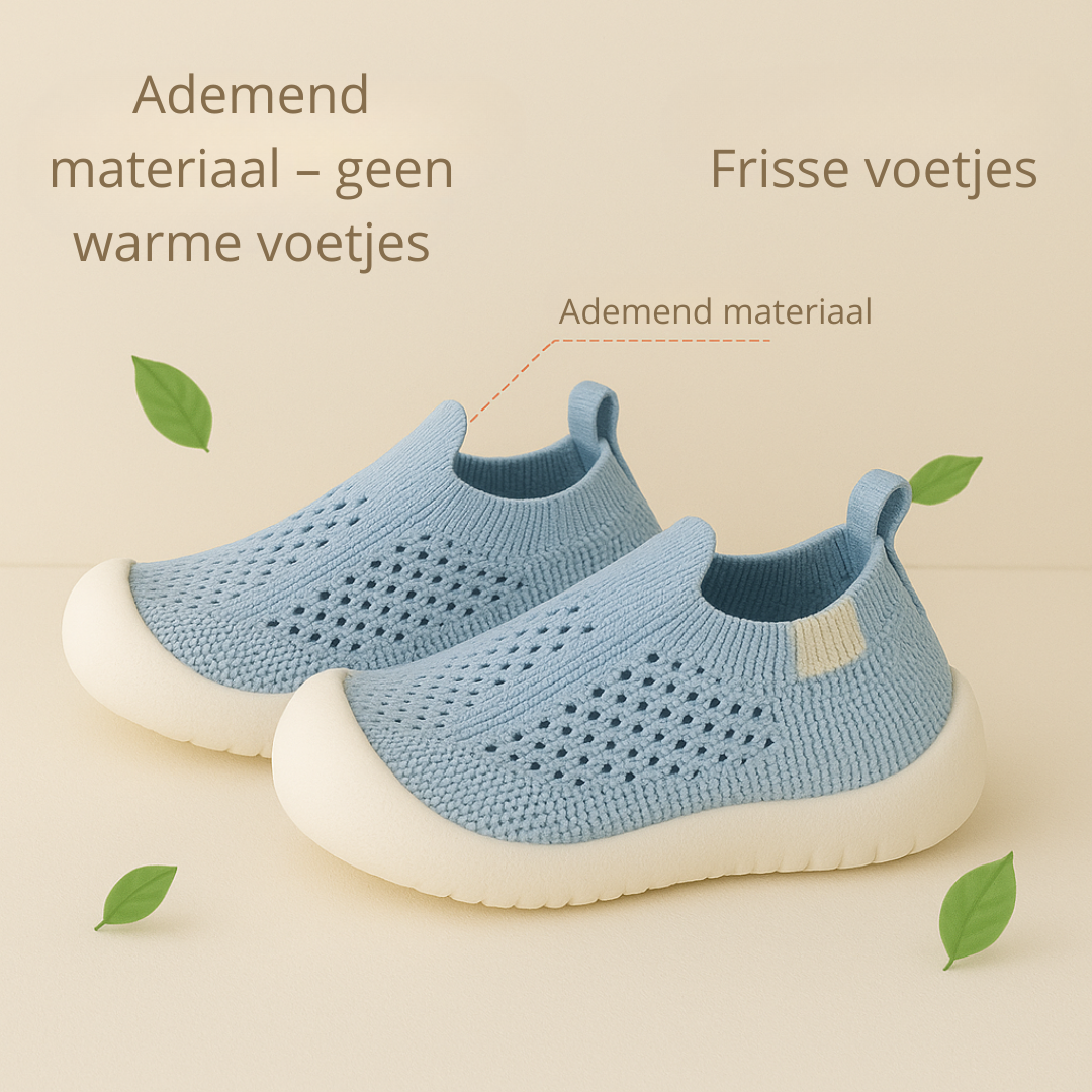 Kinderschoenen – Stevige Antislipzool, Ademend Textiel – Perfect voor Actieve Kinderen