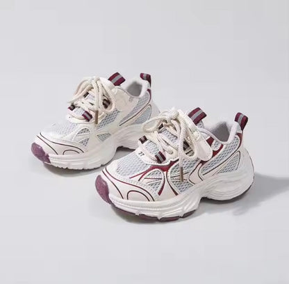 Kindersneakers – Ademend Mesh, Lichtgewicht en Flexibel, Slip-On Ontwerp, Maat 26-33