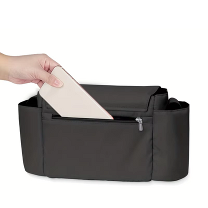 Kinderwagen Organizer – Ruime Opbergruimte, Waterafstotend Materiaal, Verstelbare Bevestiging