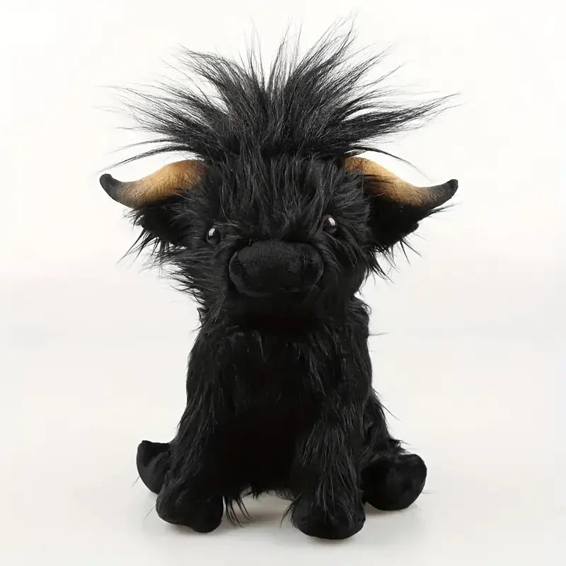 Knuffeldier Koe – Luxe Zacht Pluche, Realistisch Ontwerp – Perfect voor Dierenliefhebbers