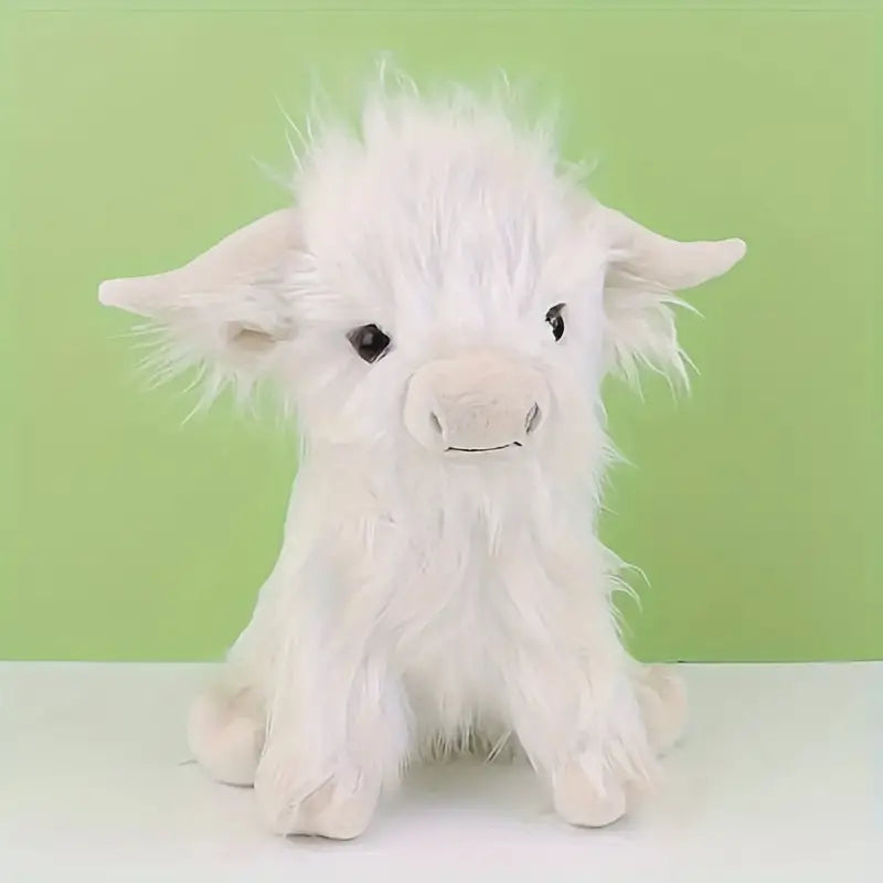 Knuffeldier Koe – Luxe Zacht Pluche, Realistisch Ontwerp – Perfect voor Dierenliefhebbers