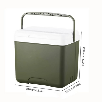 GroenFris – Compacte koelbox 15L met dubbel temperatuurbehoud