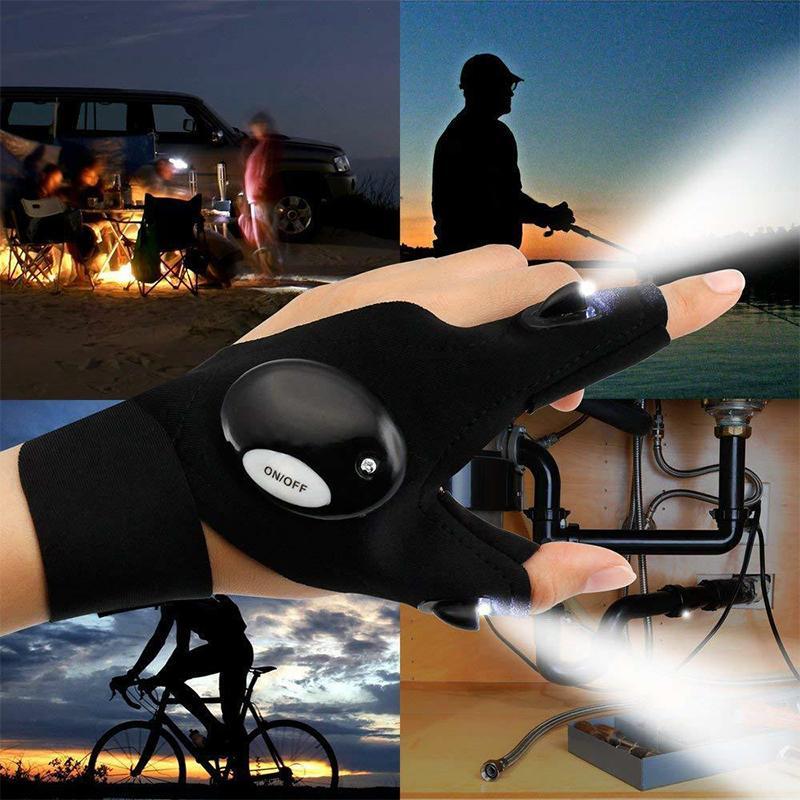 LED-Handschuhe met waterdichte verlichting
