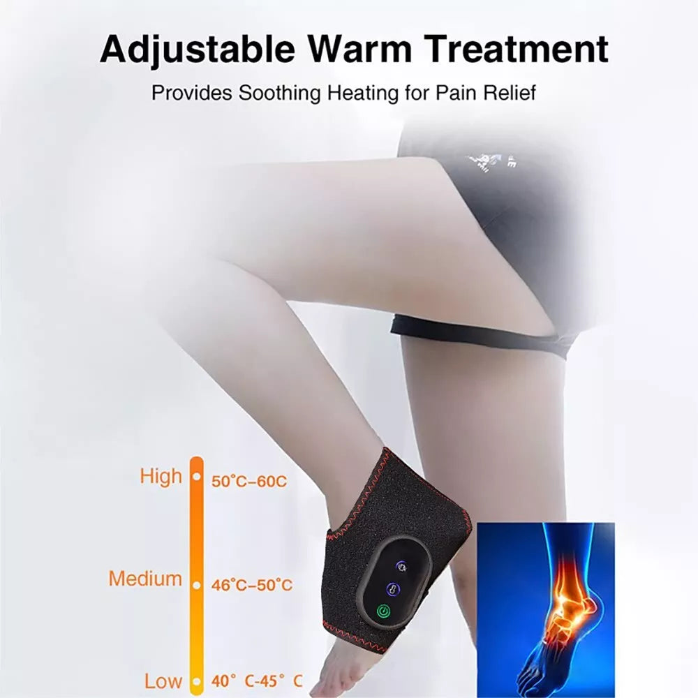 RelaxBeens Verwarmde Beenmassager – Draadloze Compressiemassage met Warmte