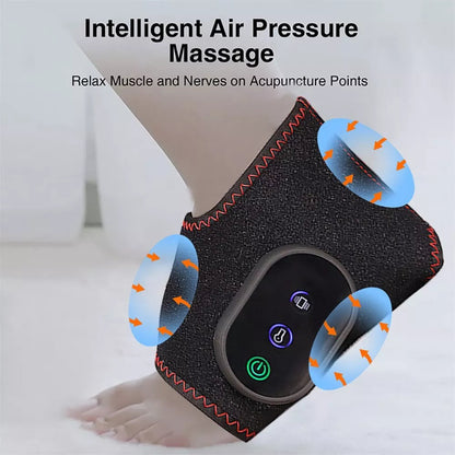 RelaxBeens Verwarmde Beenmassager – Draadloze Compressiemassage met Warmte