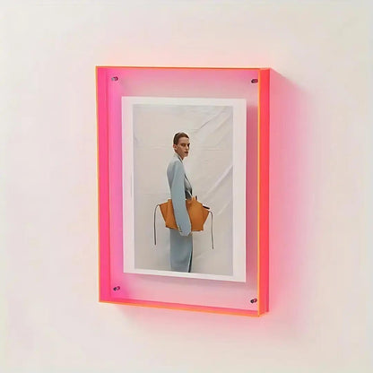 LichtFrame - Neon Fotolijst in Transparant Design
