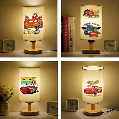 Lightning McQueen Nachttafel Lamp – Met Geluidscontrole en Oogbescherming voor Kinderen