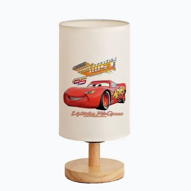 Lightning McQueen Nachttafel Lamp – Met Geluidscontrole en Oogbescherming voor Kinderen