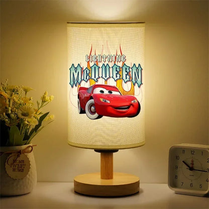 Lightning McQueen Nachttafel Lamp – Met Geluidscontrole en Oogbescherming voor Kinderen