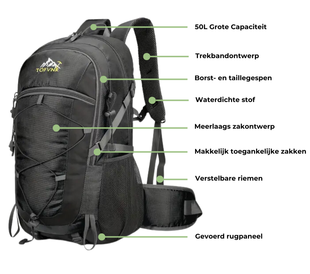 Vestragear - Outdoor Wandel Rugzak