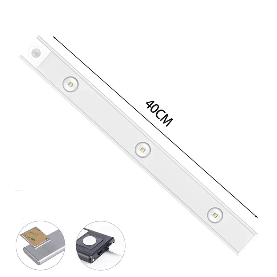 Luminoso | Draadloze Bewegingssensor-LED-Lamp | Sfeervol Licht | Automatische en Handmatige Bediening