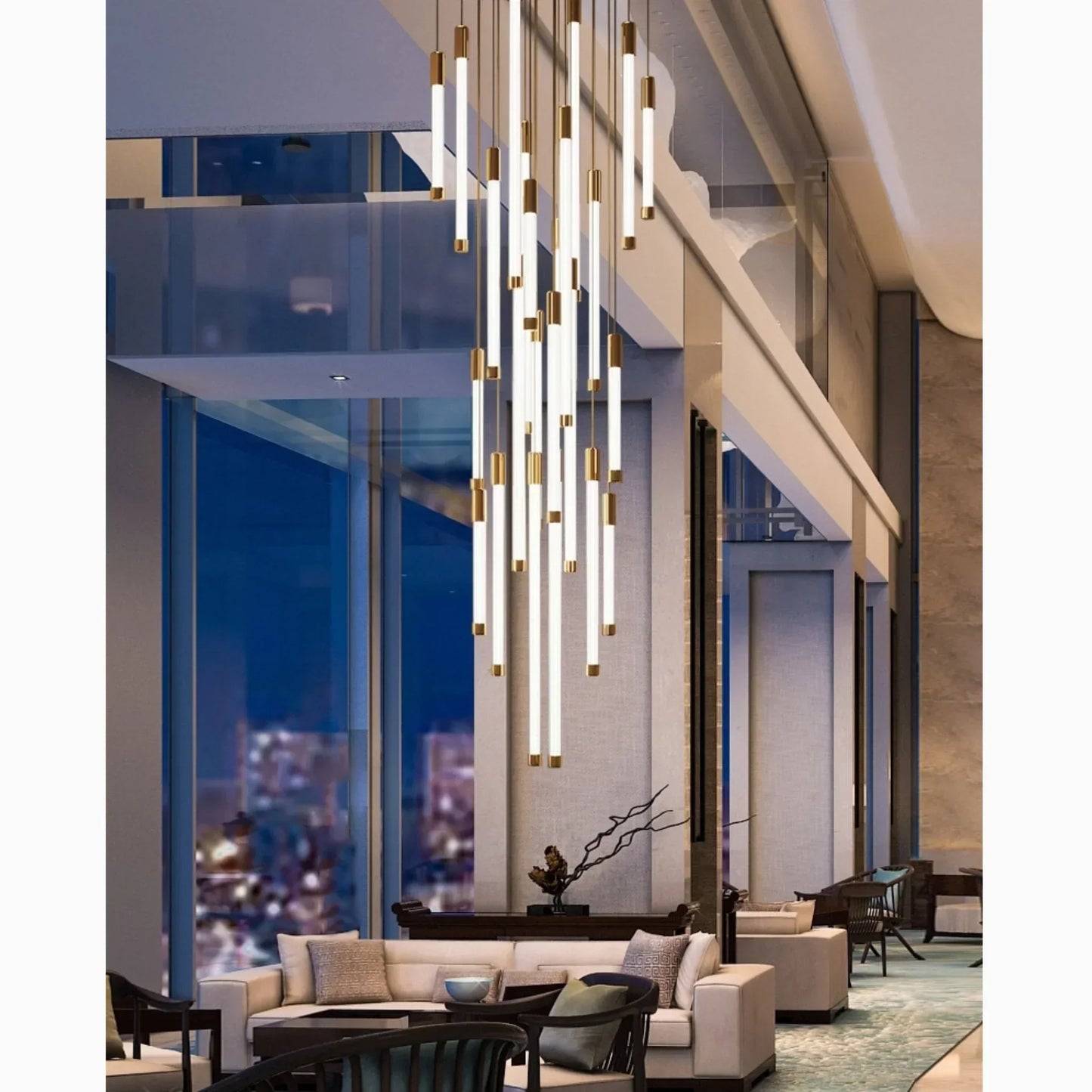 LuxeStairs - LED Gouden Luster