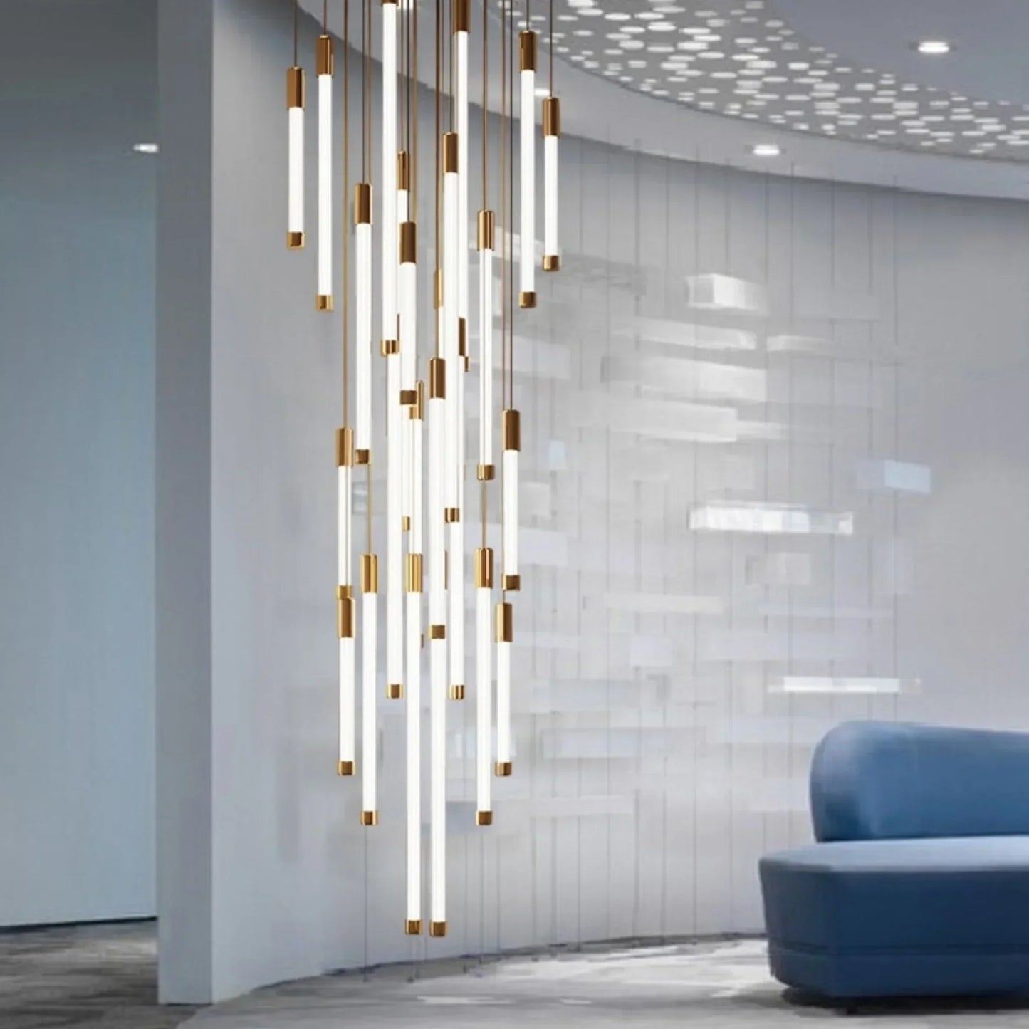 LuxeStairs - LED Gouden Luster
