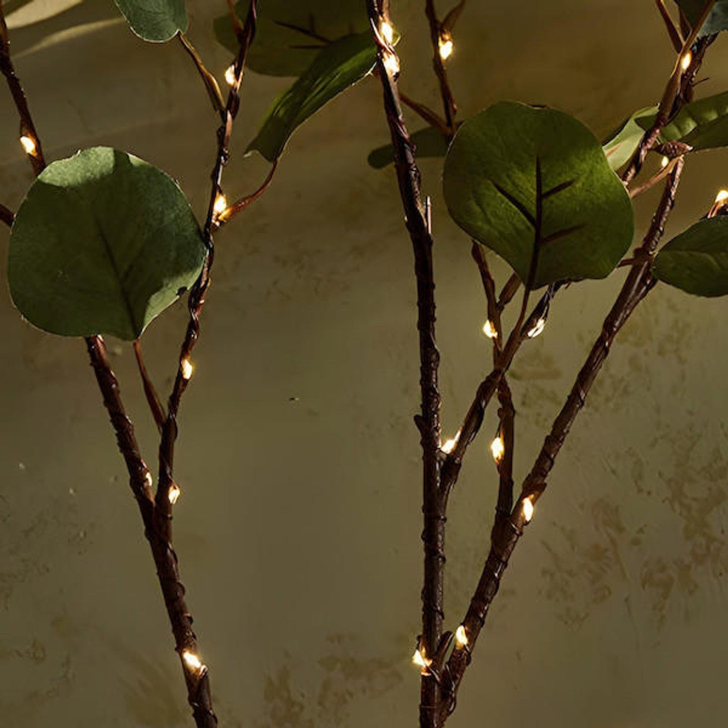 OlivaFairy Sfeerlamp met Olijftakken en LED-verlichting