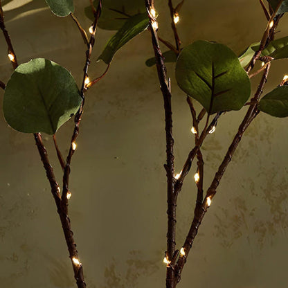 OlivaFairy Sfeerlamp met Olijftakken en LED-verlichting
