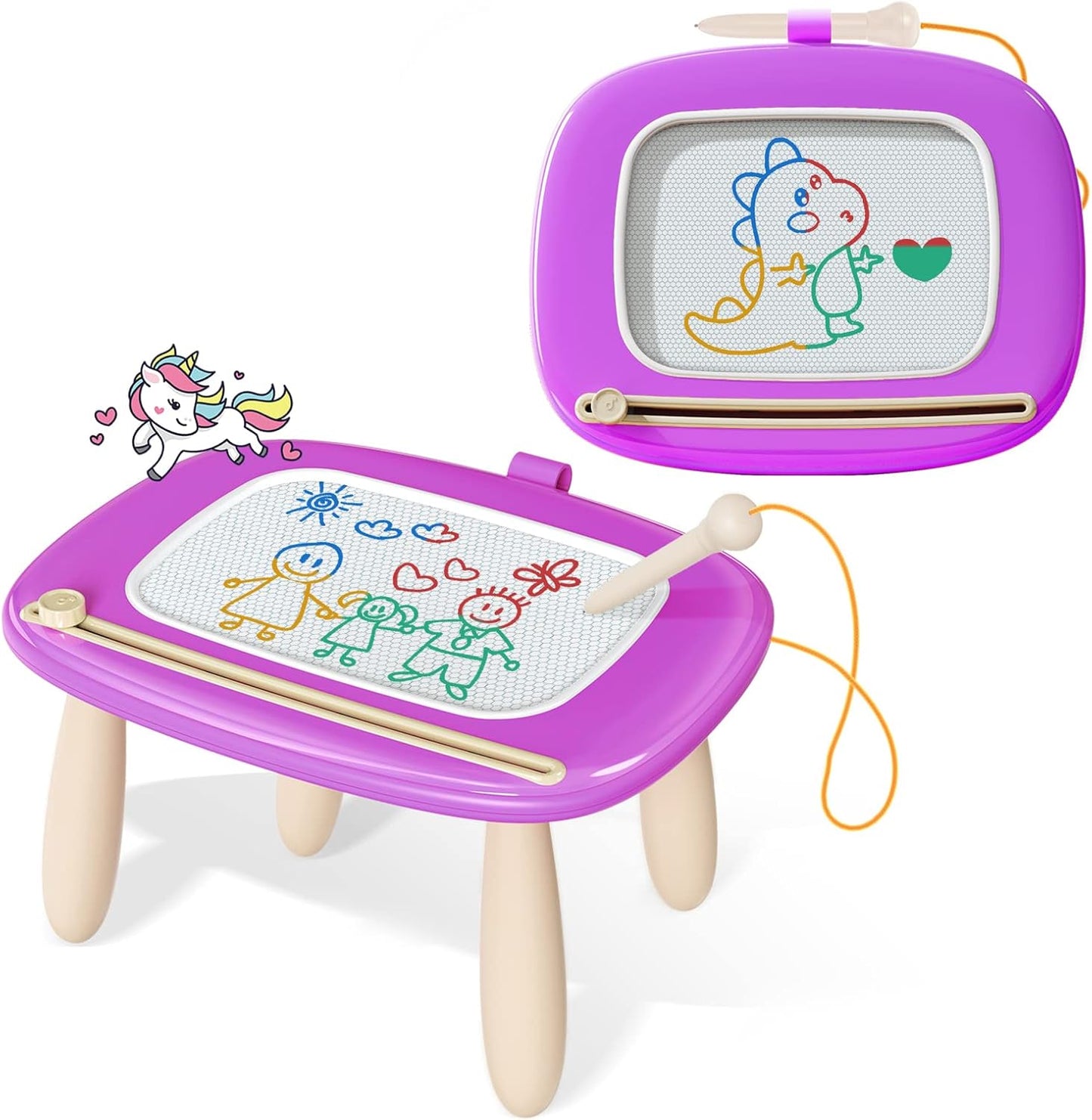 Magnetisch Tekenbord – Educatief Kladblok van Veilig ABS – Creatieve Speelervaring voor Kinderen