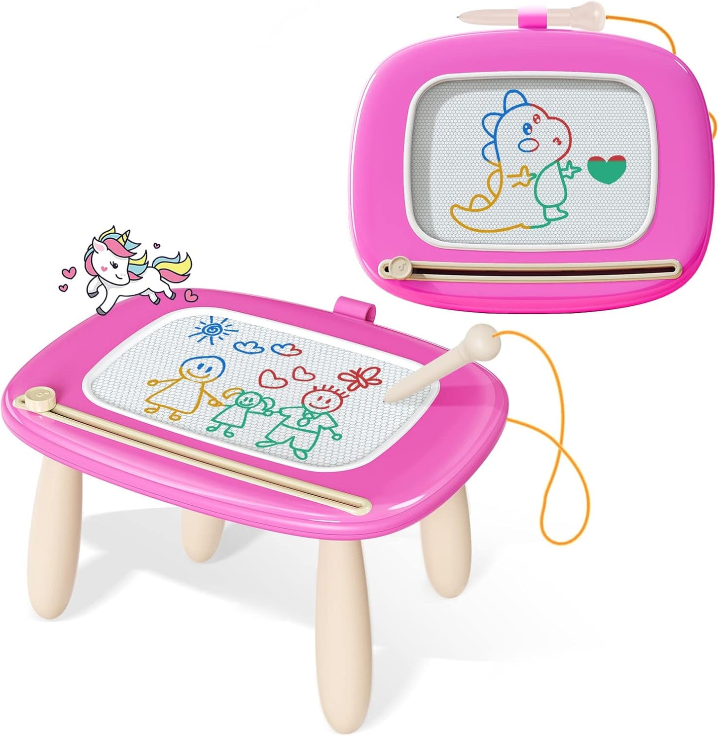 Magnetisch Tekenbord – Educatief Kladblok van Veilig ABS – Creatieve Speelervaring voor Kinderen