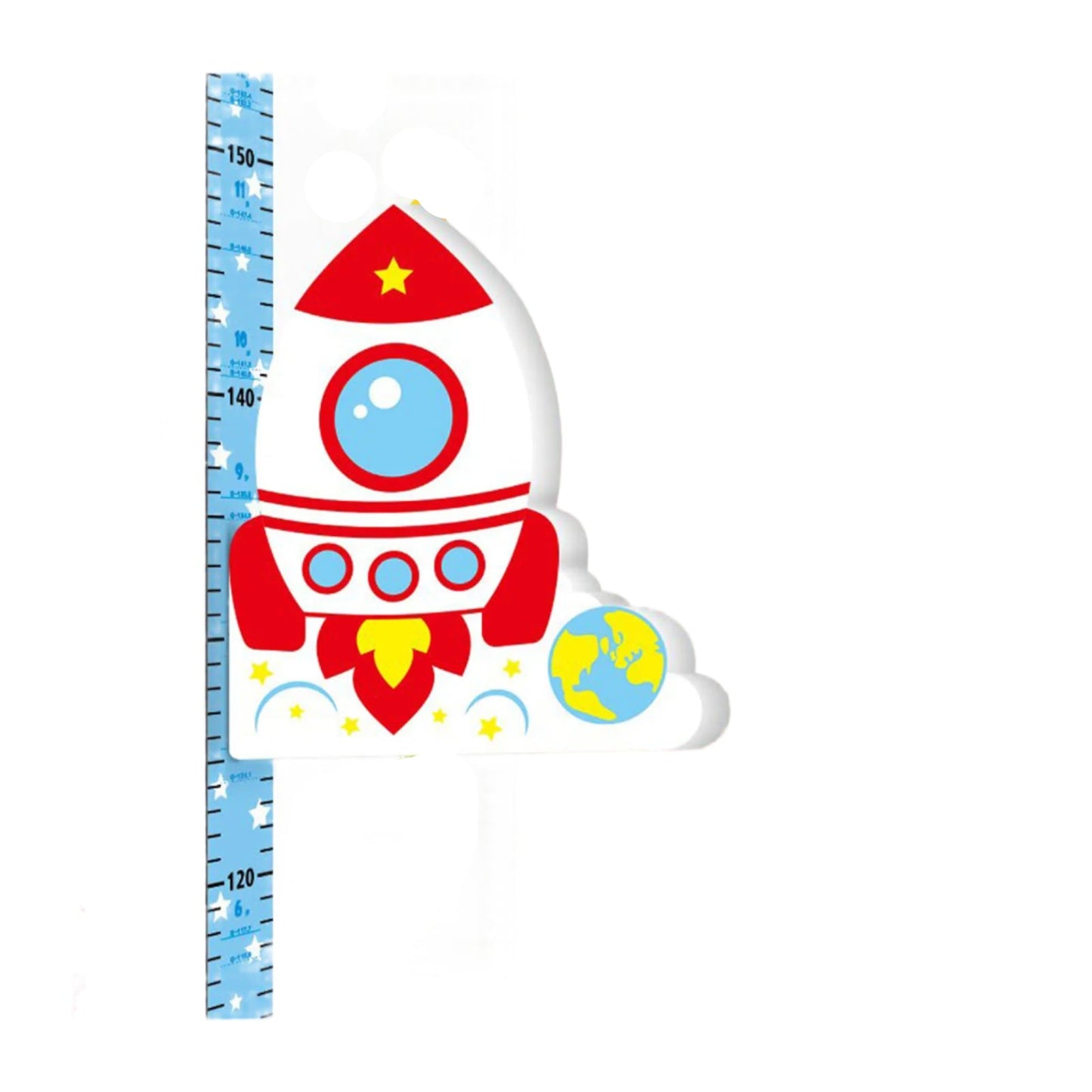 Magnetische Meetlat – Speelse Groeimeter met Dierfiguren en Verplaatsbare Stickers