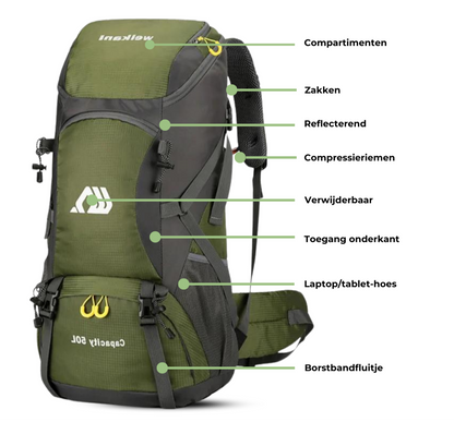 50L Backpack - Outdoor
