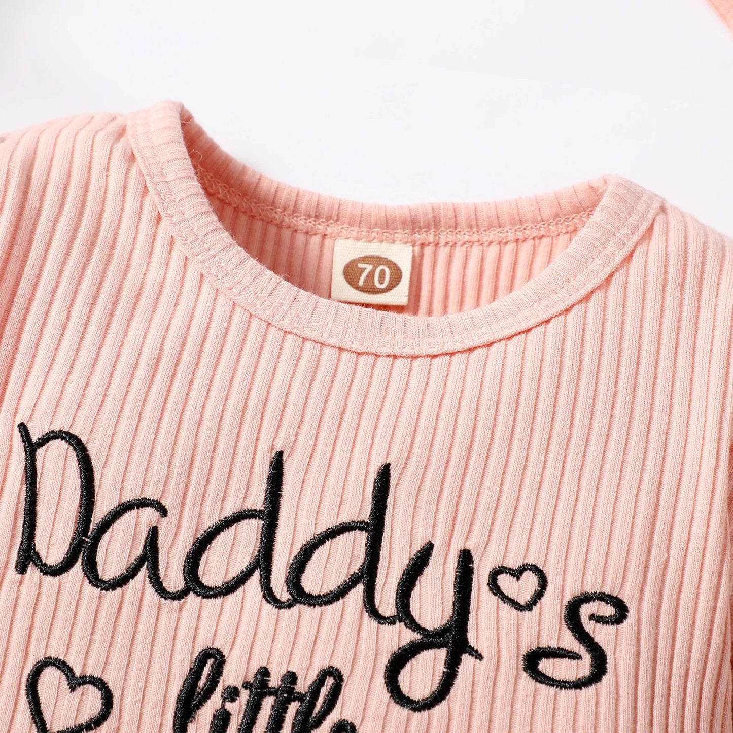 Meisjes Romper en Broek – Zachte Katoenen Stof, Perfect voor Pasgeborenen