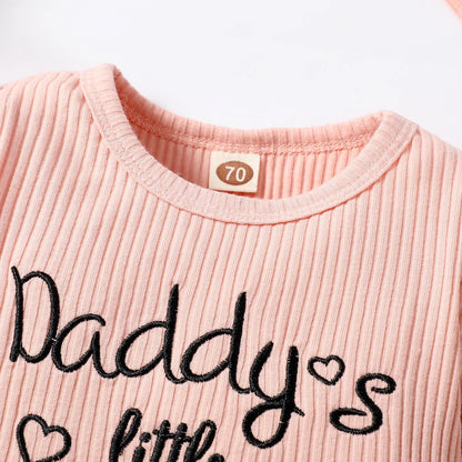 Meisjes Romper en Broek – Zachte Katoenen Stof, Perfect voor Pasgeborenen