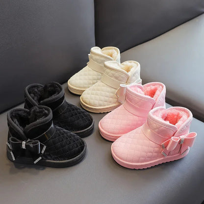Meisjes Snowboots – Antislipzool, Waterafstotend Bovenwerk, Warme Voering – Perfect voor Winterse Avonturen