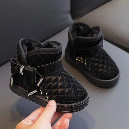 Meisjes Snowboots – Antislipzool, Waterafstotend Bovenwerk, Warme Voering – Perfect voor Winterse Avonturen