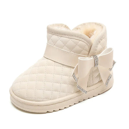Meisjes Snowboots – Antislipzool, Waterafstotend Bovenwerk, Warme Voering – Perfect voor Winterse Avonturen