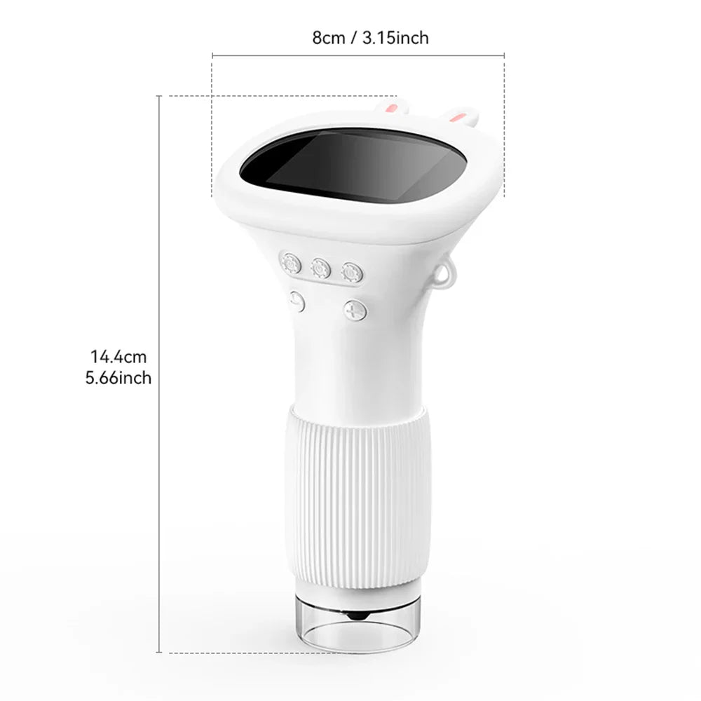 Microscoop – 1000x Vergroting, Ingebouwde Camera en Verstelbare LED-Verlichting – Ideaal voor Onderzoek