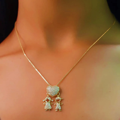Moederliefde Ketting - Elegant Sieraad om Jouw Liefde te Vereeuwigen