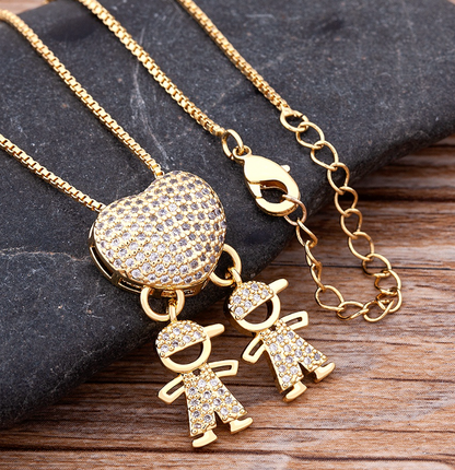 Moederliefde Ketting - Elegant Sieraad om Jouw Liefde te Vereeuwigen