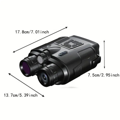 Monoculaire met Infrarood Nachtzicht 8x Zoom | Verrekijker met Ingebouwde 5000mAh Batterij