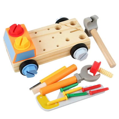 Montessori Schroefbord – Educatief Speelgoed van Hout voor Creatieve Ontwikkeling en Fijne Motoriek