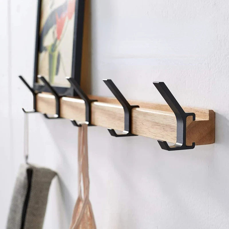 FlexHaak Wandkapstok – Verplaatsbare Haken in Scandinavisch Design