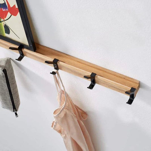 FlexHaak Wandkapstok – Verplaatsbare Haken in Scandinavisch Design